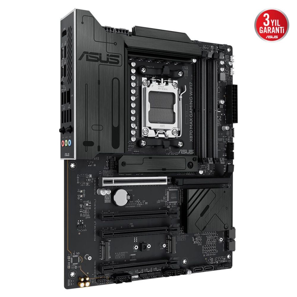 ASUS X870 MAX GAMING WIFI7, 4xDDR5, 3x M2, HDMI, DP, Type-C, Wi-Fi 7, 