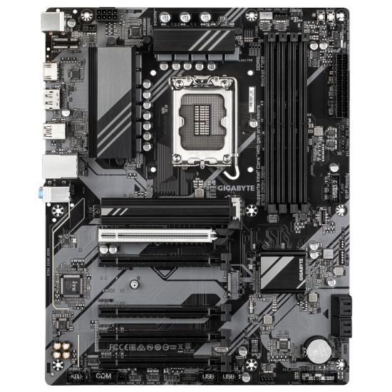 GIGABYTE B760 DS3H GEN5, 4xDDR5, 2xM.2, DP, HDMI, Type-C, 13-14.Nesil,