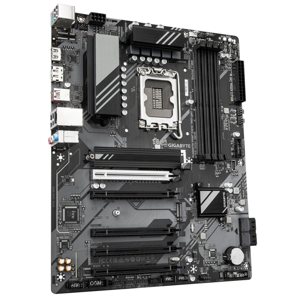 GIGABYTE B760 DS3H GEN5, 4xDDR5, 2xM.2, DP, HDMI, Type-C, 13-14.Nesil,