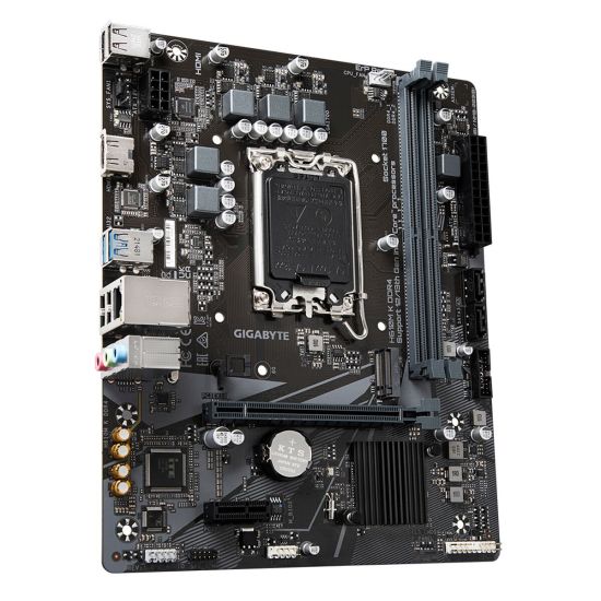 GIGABYTE H610M K DDR4, 2xDDR4, M.2, HDMI, 12-13.14.Nesil, LGA1700 Soke