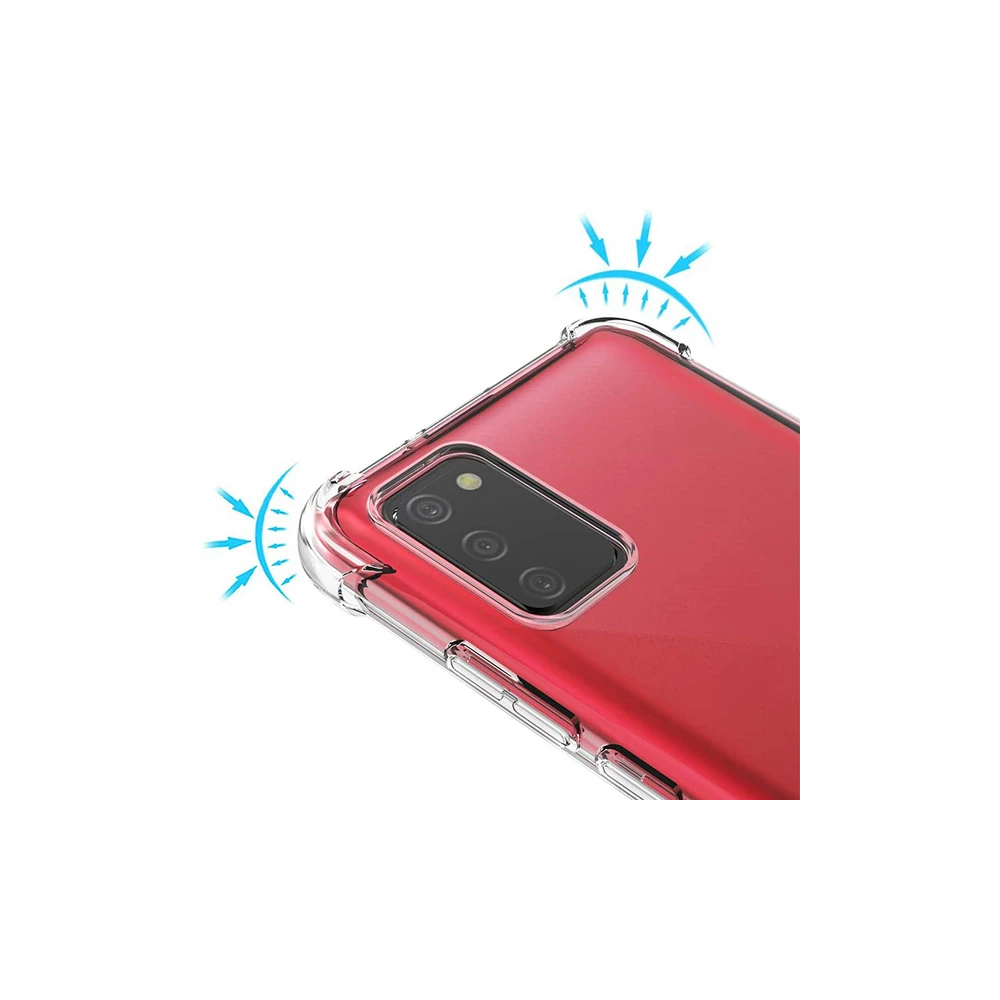 SM Galaxy A02S - M02S Anti-Drop Shockproof Darbe Emici Silikon Kılıf