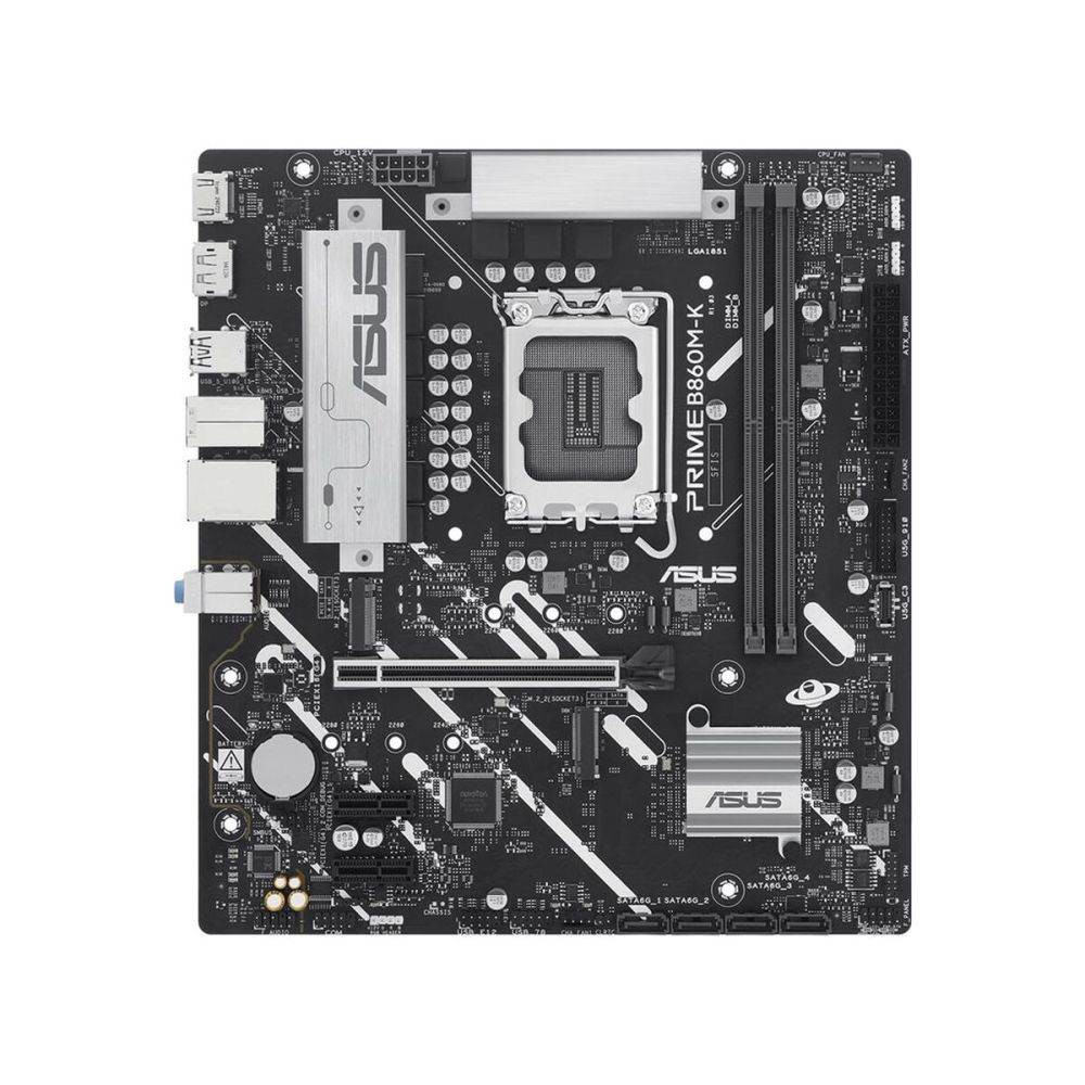 ASUS PRIME B860M-K, 8800MHz, 2xDDR5 2xM.2, HDMI, DP, Intel Core Ultra 