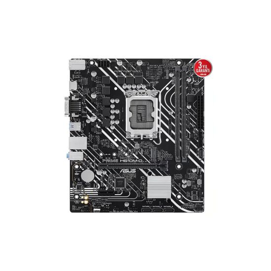 ASUS PRIME H610M-D, 2xDDR5, M.2, D-SUB, HDMI, RS232 Port, 12-13.14.Nes