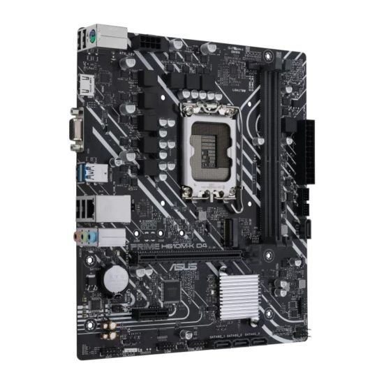 ASUS PRIME H610M-K D4 ARGB, 2xDDR4, M.2, HDMI, 12-13.14.Nesil, LGA1700