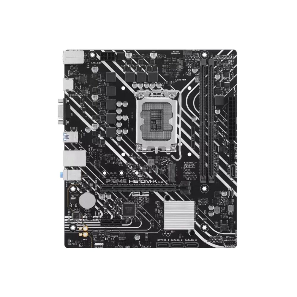 ASUS PRIME H610M-K, 2xDDR5, M.2, D-SUB, HDMI, 12-13.14.Nesil, LGA1700 