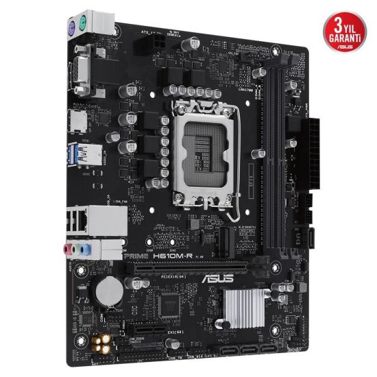 ASUS PRIME H610M-R-SI, 2xDDR5, M.2, D-SUB, DP, HDMI, 12-13.14.Nesil, L