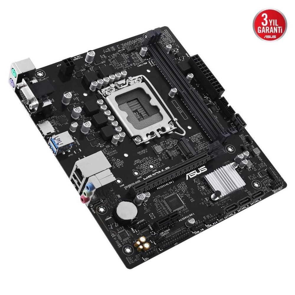 ASUS PRIME H610M-R-SI, 2xDDR5, M.2, D-SUB, DP, HDMI, 12-13.14.Nesil, L