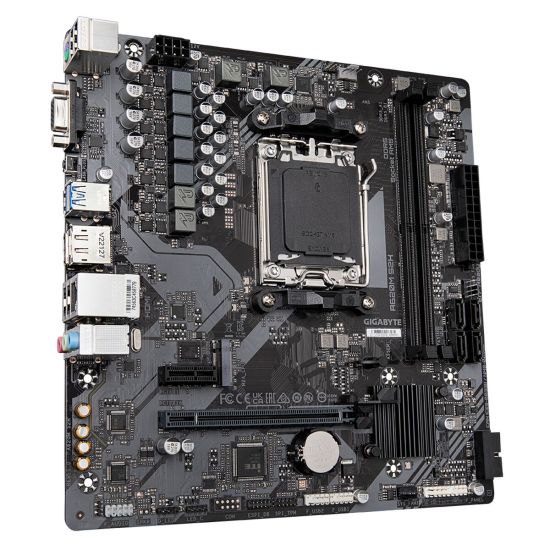 GIGABYTE A620M-S2H, rev.1.2, 6400MHz, 2xDDR5, 1x M.2, D-SUB, HDMI, DP,