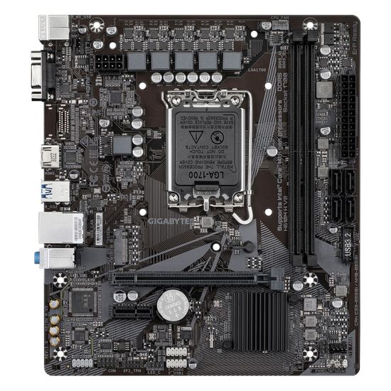 GIGABYTE H610M H V2, rev.1.0, 2xDDR5, M.2, D-SUB, HDMI, 12-13.14.Nesil
