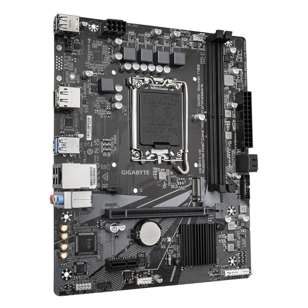 GIGABYTE H610M K V2, rev.1.0, 2xDDR5, M.2, DP, HDMI, 12-13.Nesil, LGA1