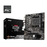 MSI A520M-A PRO DDR4 4600MHZ 1XHDMI 1XDVI 1XM.2 USB 3.2 MATX AM4 (AMD 