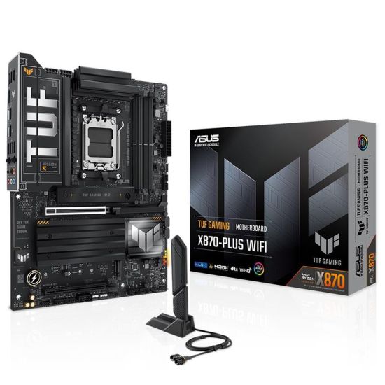 ASUS TUF GAMING X870-PLUS WIFI DDR5 8000MHZ 1XHDMI 2XUSB4 4XM.2 AM5 AT
