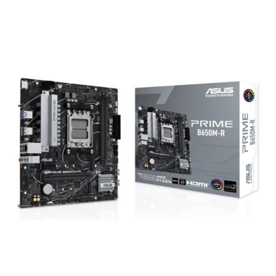 ASUS PRIME B650M-R DDR5 7200MHZ 1XHDMI 2XM.2 USB3.2 MATX AM5 (AMD AM5 