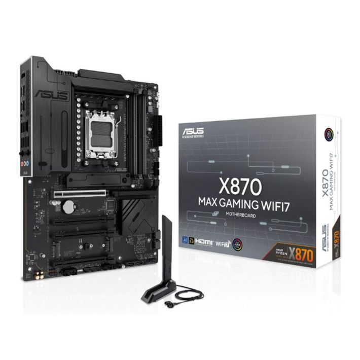 ASUS X870 MAX GAMING WIFI7 DDR5 8000MT/S 1XHDMI 2XUSB 3XM.2 ATX AM5 (A