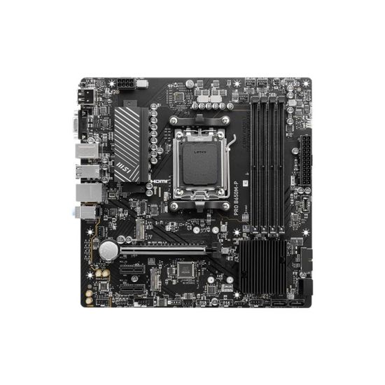 MSI PRO B650M-P DDR5 7200MHZ 1XVGA 1XHDMI 1XDP 2XM.2 USB 3.2 MATX AM5 