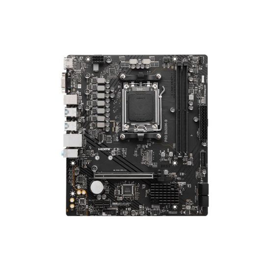 MSI PRO B650M-B DDR5 6800MHZ 1XVGA 1XHDMI 1XM.2 USB 3.2 MATX AM5 (AMD 