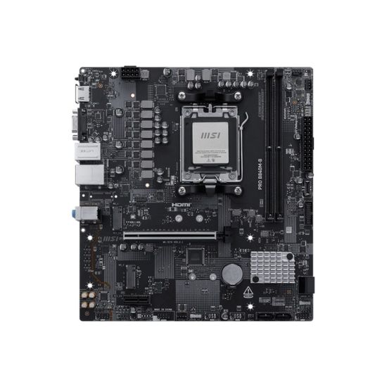 MSI PRO B840M-B DDR5 8000MT/S 1XHDMI 2XM.2 USB-C AM5 MATX (AMD AM5 900