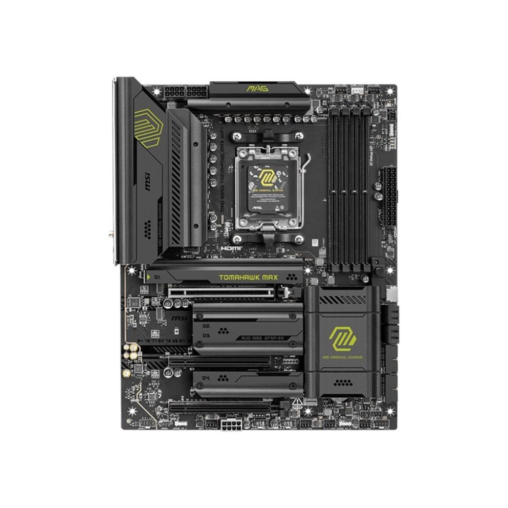 MSI MAG B850 TOMAHAWK WIFI DDR5 8200MHZ 1XHDMI 4XM.2 ATX AM5 (AMD AM5 