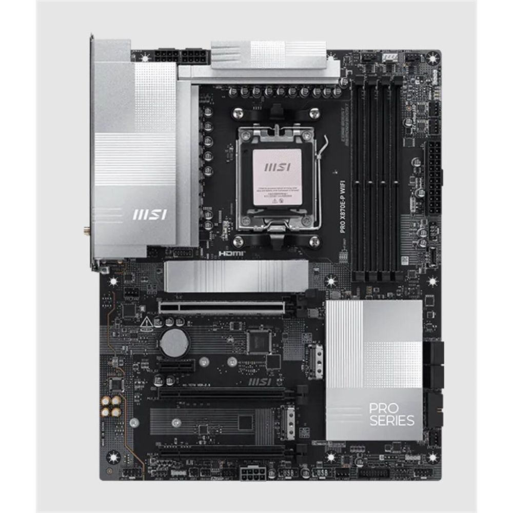 MSI PRO X870E-P WIFI DDR5 8200MT/S 1XHDMI 3XM.2 USB AM5 ATX(AMD AM5 90