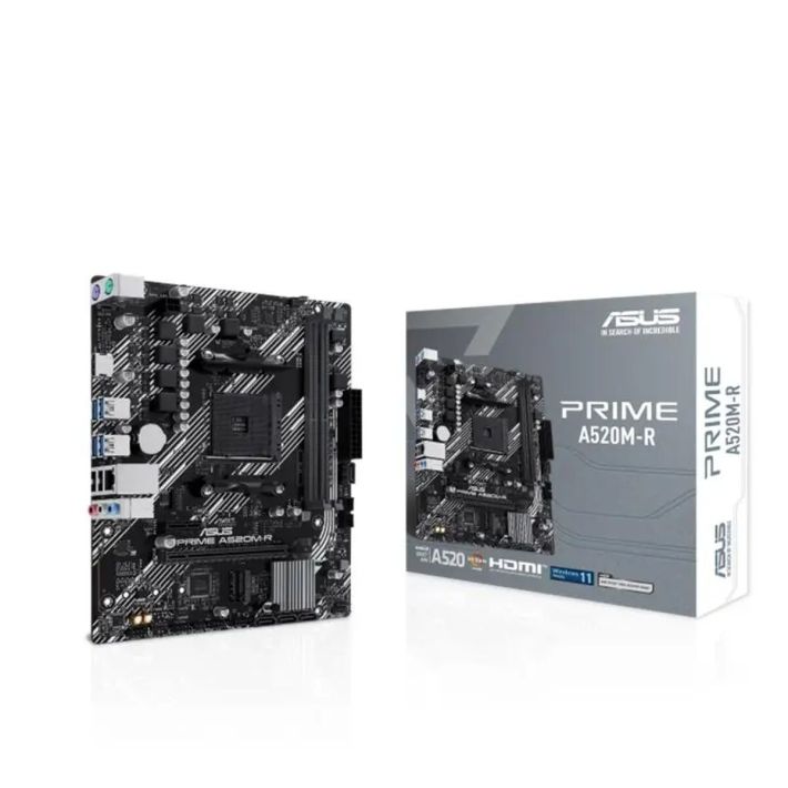 ASUS PRIME A520M-R DDR4 5100MHZ 1XHDMI 1XM.2 USB2.0 MATX AM4 (AMD AM4 