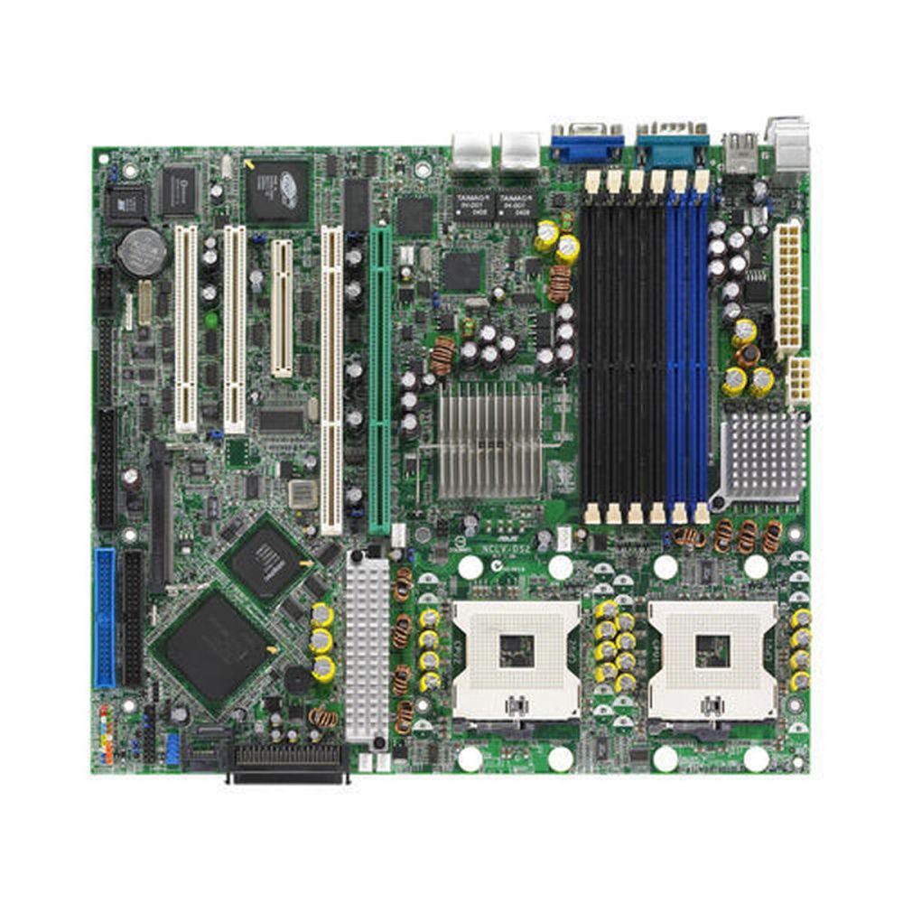 ASUS INTEL NCLV-DS2 DDR2 X 6 ECC reg DIMM 800 VGA 2xGLAN (2 el ) (ÇİFT