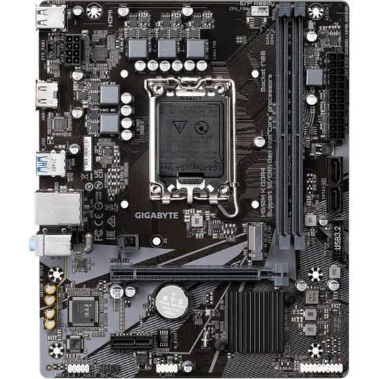 GIGABYTE H610M-K V2 DDR5 5600 HDMI / DP M.2 16X (PCIe 4.0) 1700P (12-1