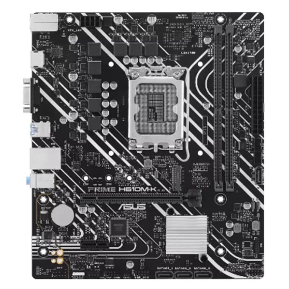 ASUS PRIME H610M-K DDR5 5600MHZ 1XVGA 1XHDMI 1XM.2 USB 3.2 MATX 1700P 