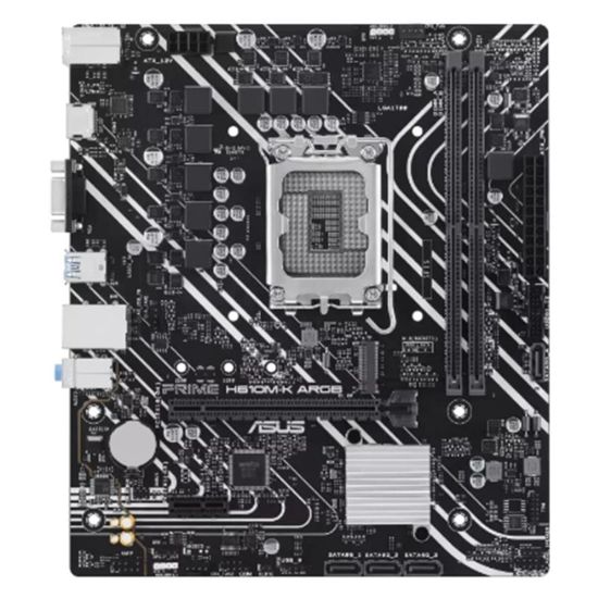 ASUS PRIME H610M-K ARGB DDR5 5600MHZ 1XVGA 1XHDMI 1XM.2 USB 3.2 MATX 1
