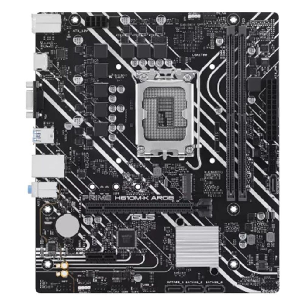 ASUS PRIME H610M-K ARGB DDR5 5600MHZ 1XVGA 1XHDMI 1XM.2 USB 3.2 MATX 1
