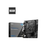 MSI PRO H610M-E DDR5 5600MHZ 1XVGA 1XHDMI 1XM.2 USB 3.2 MATX 1700P (12