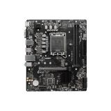 MSI PRO H610M-E DDR5 5600MHZ 1XVGA 1XHDMI 1XM.2 USB 3.2 MATX 1700P (12