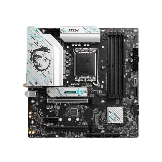 MSI B760M GAMING PLUS WIFI DDR5 6800MHZ 2XHDMI 2XDP 2XM.2 USB 3.2 MATX