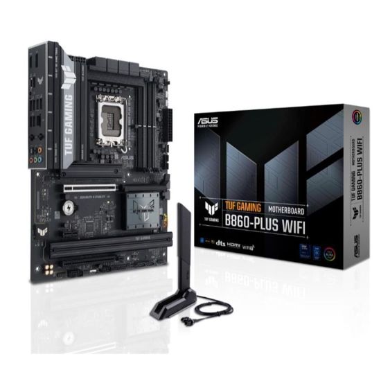 ASUS TUF GAMING B860-PLUS WIFI DDR5 8666MT/S 1XHDMI 1XDP 3XM.2 TYPE-C 