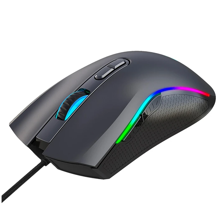 HXSJ A869 7200DPI Ayarlanabilir RGB Işık Gaming Oyuncu Mouse