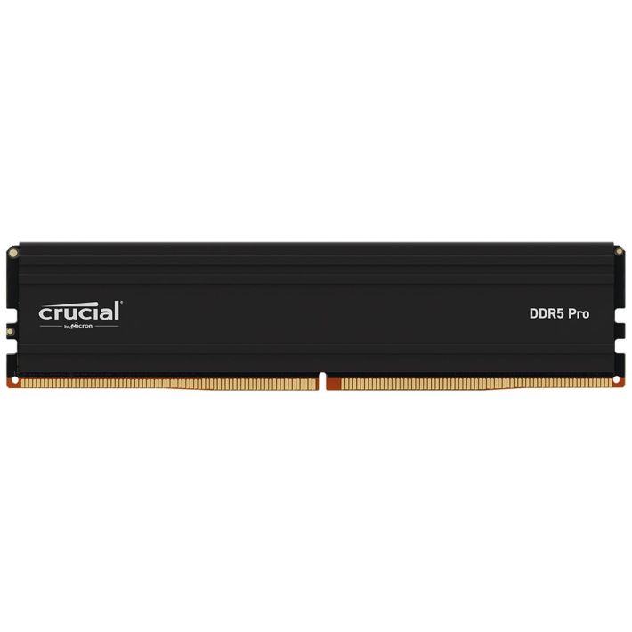 CRUCIAL CP16G64C38U5B PRO, Overclocking, 16GB, DDR5, 6400MHz, CL38, 1.