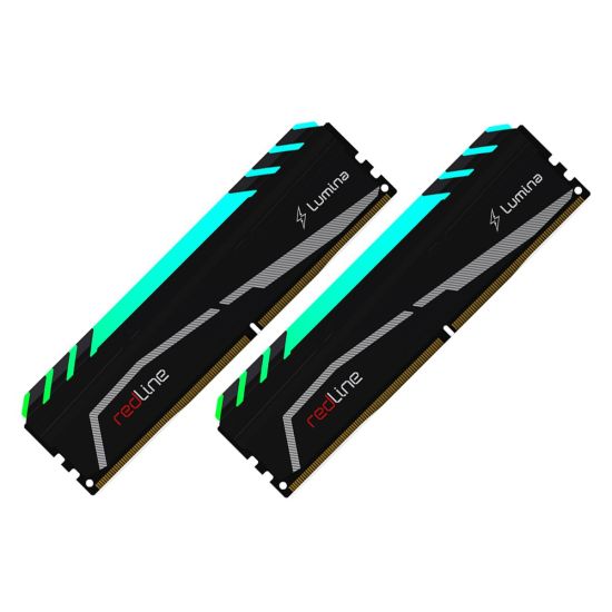 MUSHKIN redLine Lumina, MLA4C320GJJM8GX2, 2x8Gb Kit, 3200Mhz, DDR4, CL