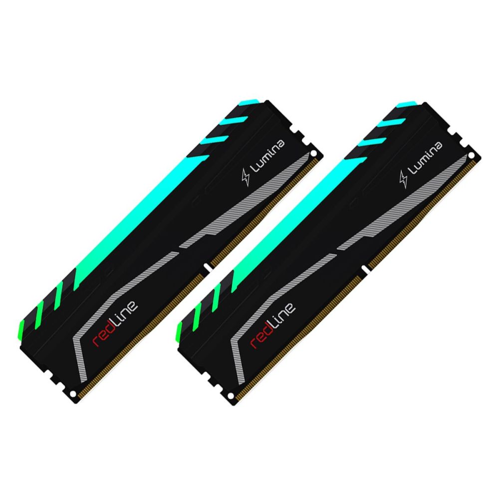 MUSHKIN redLine Lumina, MLA4C320GJJM8GX2, 2x8Gb Kit, 3200Mhz, DDR4, CL
