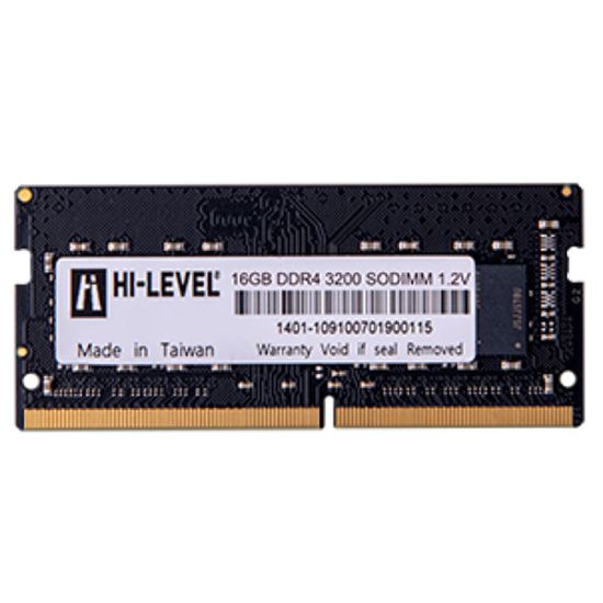 HI-LEVEL 16GB DDR4 3200Mhz CL22 Notebook Ram HLV-SOPC25600D4/16G (1.2V