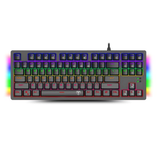 T-DAGGER BALI, T-TGK311-BL, USB Kablolu, Türkçe Q, Rainbow Backlight, 