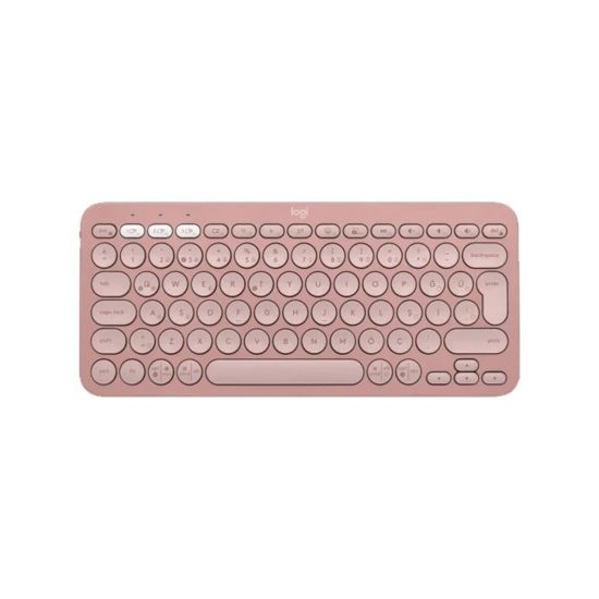 LOGITECH K380S, Pebble Keys 2, Rose, 920-011861, Bluetooth, Türkçe, Q,