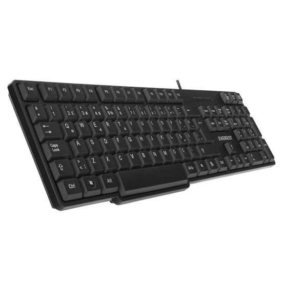 EVEREST KB-517U, USB Kablolu, Türkçe Q, 2Mt Kablolu Standart Klavye (S