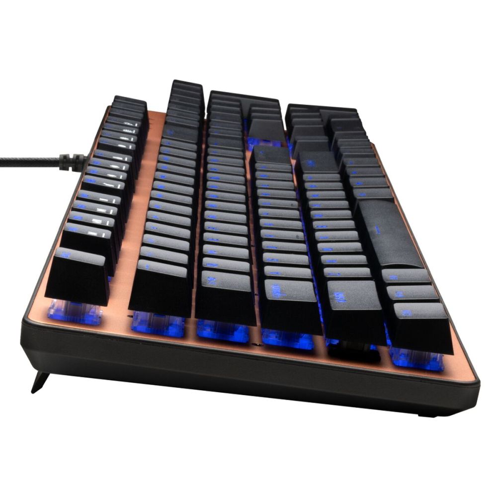 GAMDIAS AURA GK1, USB Kablolu, İngilizce, Rainbow Backlight, Red Mekan