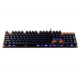 GAMDIAS AURA GK1, USB Kablolu, İngilizce, Rainbow Backlight, Red Mekan