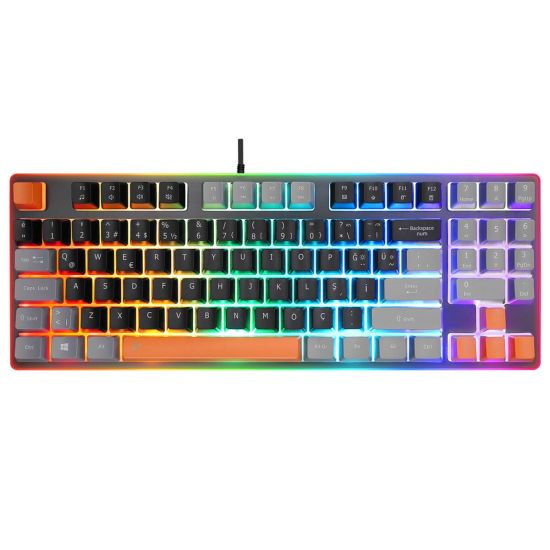 ACER eMachines, EAK216, Siyah, USB Kablolu, Rainbow Backlight, Membran