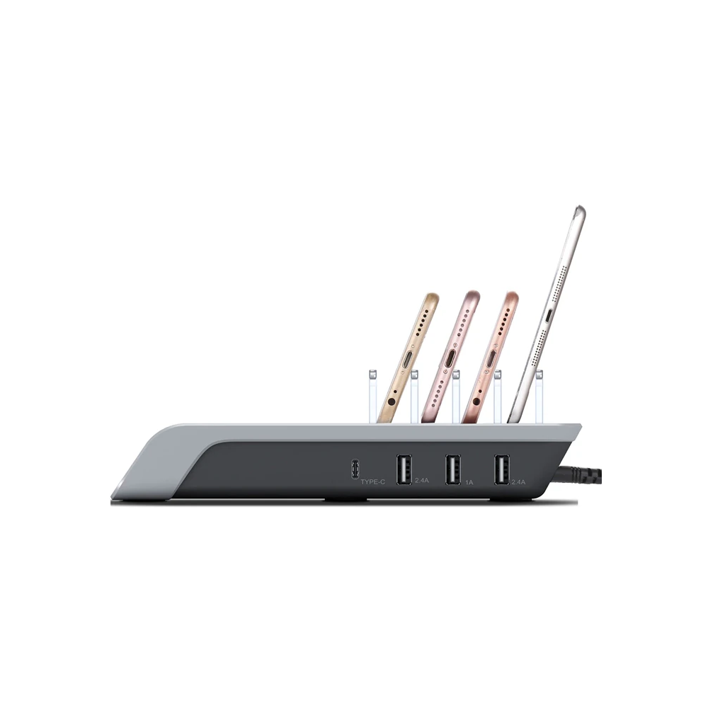 ALLY Multiport 10W Wireless Kablosuz Şarj Cihazı Organizer Stand