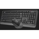 A4 TECH FG1035, Gri, FSTYLER, 2.4Ghz Kablosuz, Türkçe Q, Klavye Mouse 