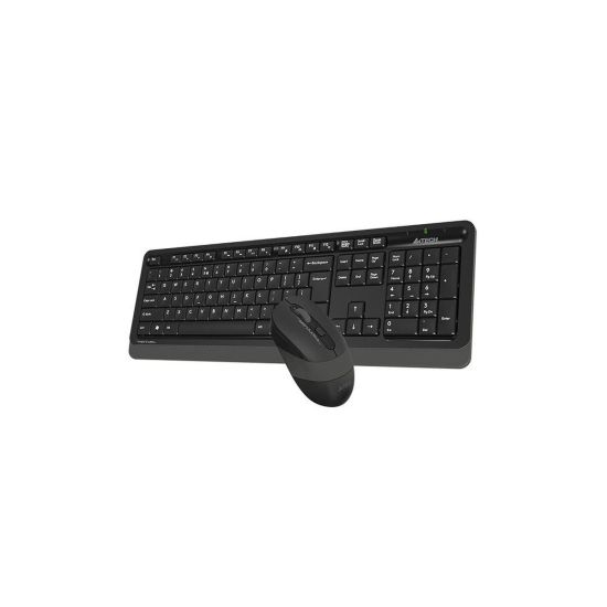 A4 TECH FG1010, Gri, FSTYLER, 2.4Ghz Kablosuz, Türkçe Q, Klavye Mouse 