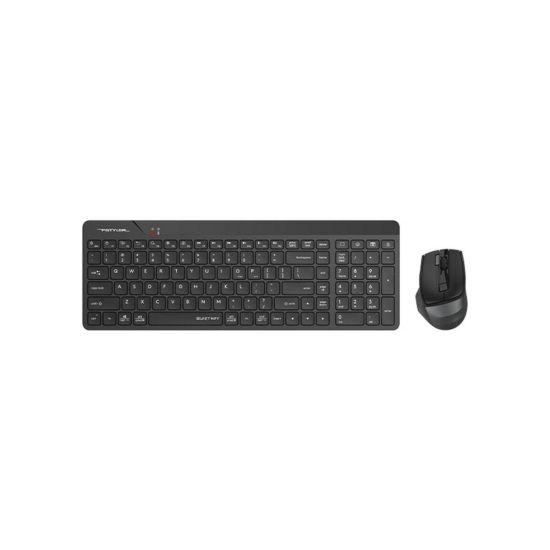 A4 TECH FG2400 AIR2 Siyah, FSTYLER, 2.4Ghz Mini Kablosuz, Türkçe Q, SE