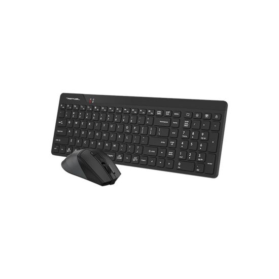 A4 TECH FG2400 AIR2 Siyah, FSTYLER, 2.4Ghz Mini Kablosuz, Türkçe Q, SE
