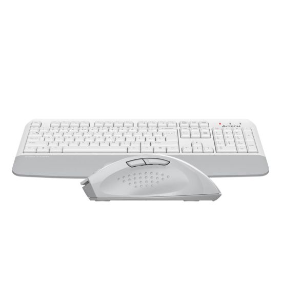 A4 TECH FG2500S PLUS, Beyaz, FSTYLER, 2.4Ghz Kablosuz, Türkçe Q, M.Med